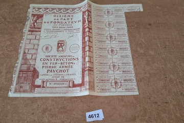 Afbeelding van Waardepapier Pavchot