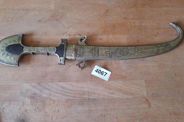 Afbeelding van Oosterse dolk in schede 42cm