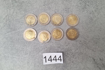 Afbeelding van 2 Euro munten 8 stuks