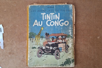 Afbeelding van Hergé Les Aventures de Tintin Tintin au Congo album
