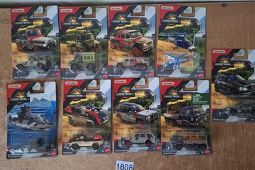 Afbeelding van Matchbox jurassic World Rebirth Modelauto 9 stuks
