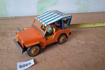 Afbeelding van Safari Jeep "Safari Time" - Blikken speelgoed