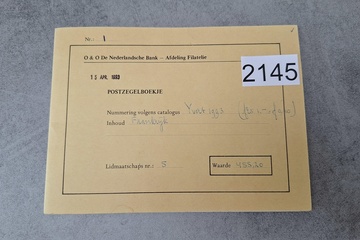 Afbeelding van Postzegelboekje met postzegels