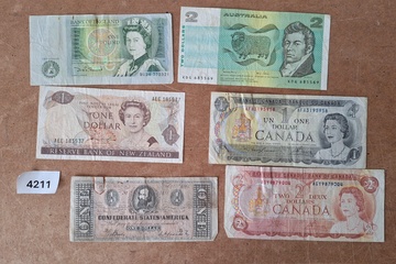 Afbeelding van Oude bankbiljetten