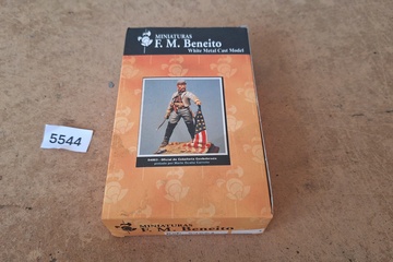 Afbeelding van Miniaturas F. M. Beneito White Metal Cast Model Oficial de Caballería Confederada