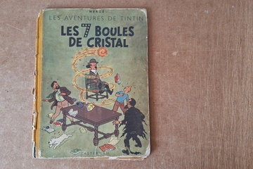 Afbeelding van Hergé Les Aventures de Tintin les 7 Boules de Cristal album