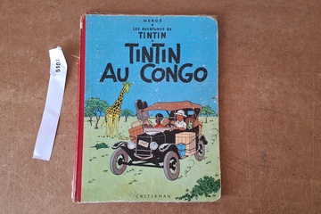 Afbeelding van Hergé Les Aventures de Tintin Tintin au Congo album