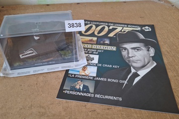 Afbeelding van Les Voitures de James Bond 007 magazine met modelauto