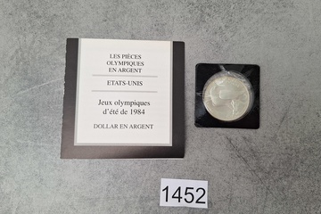 Afbeelding van Olympische spelen zilver Munt 1 Dollar