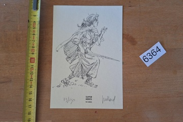Afbeelding van Ex-Libris prent