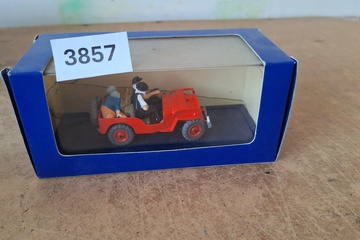 Afbeelding van En voiture Tintin modelauto Moulinsart