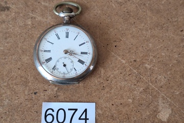 Afbeelding van Zakhorloge zilver 