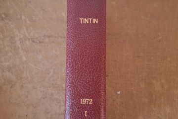 Afbeelding van Journal de Tintin album met tijdschriften 1972 Deel 1