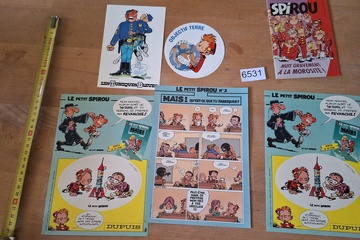 Afbeelding van Le petit Spirou promomateriaal