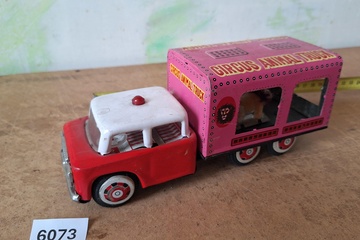 Afbeelding van Circuswagen ("Circus Animal Truck") - Blikken speelgoed