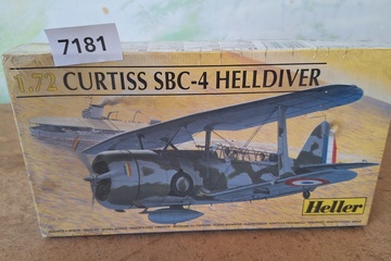 Afbeelding van Heller Curtiss SBC-4 Helldiver modelbouwdoos 220 (1:72)
