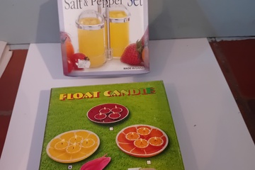 Afbeelding van Zout & Peper set en drijfkaarsen