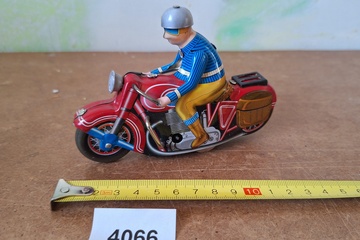 Afbeelding van Opwindbaar Blikken speelgoed motor