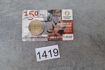 Afbeelding van Rode kruis 2 Euro 