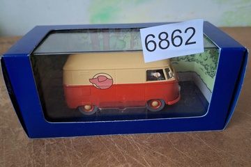 Afbeelding van Met Kuifje in de Auto Modelauto Moulinsart