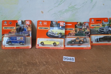 Afbeelding van Matchbox Modelauto's nieuw in blister 4 stuks