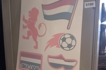 Afbeelding van Raamstickers Holland +/- 100 sets