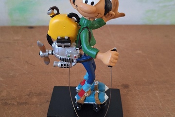 Afbeelding van Gaston Lagaffe/Guust Flater figurine Plastoy