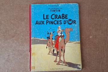 Afbeelding van Hergé Les Aventures de Tintin Le Crabe aux Pinces D'Or Album