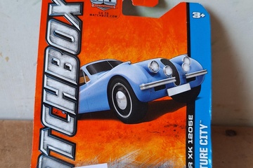 Afbeelding van Matchbox, Jaguar XK 120SE 'MBX Adventure City', 1:60