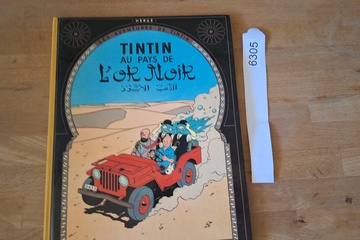 Afbeelding van Les Aventures de Tintin Au Pays de L'or Noir album