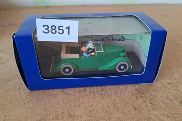 Afbeelding van En voiture Tintin modelauto Moulinsart