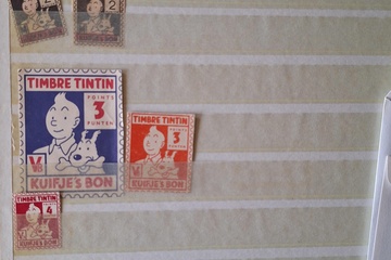 Afbeelding van Zegels Tintin
