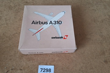 Afbeelding van Schabak Airbus A310 "Swissair" miniatuurvliegtuig (1:600)