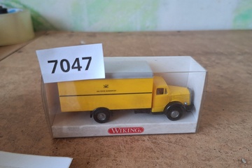 Afbeelding van Wiking Mercedes-Benz L 3500 "Deutsche Bundespost" (Pakketvrachtwagen) 1:87