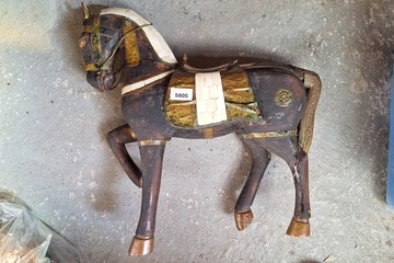 Afbeelding van Marwari Houten paard