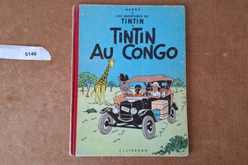 Afbeelding van Hergé Les Aventures de Tintin Tintin au Congo album