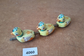 Afbeelding van Blikken speelgoed eendjes