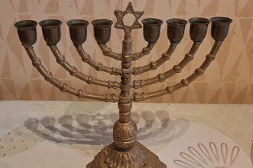 Afbeelding van Joodse kandelaar
