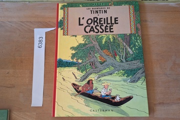 Afbeelding van Les Aventures de Tintin L'Oreille Cassée album