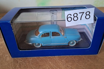 Afbeelding van Met Kuifje in de Auto Modelauto Moulinsart