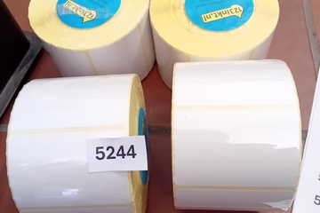 Afbeelding van Etiketten op rollen 4 rollen