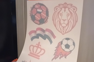 Afbeelding van Raamstickers Holland +/- 100 sets