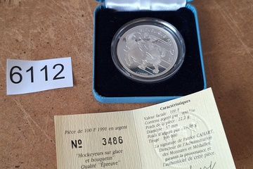 Afbeelding van Zilver Munt  Albertville '92