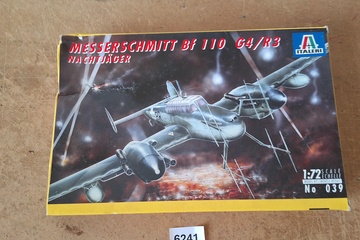 Afbeelding van Italeri, Messerschmitt Bf 110 G4/R3 Nachtjäger 1:72