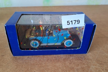 Afbeelding van Kuifje Modelauto 'Bij Kuifje in de Auto' Atlas Edition