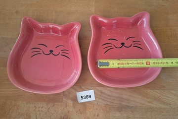 Afbeelding van Schalen kat 2 stuks
