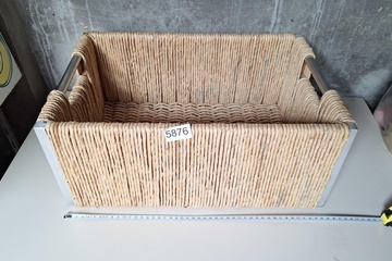Afbeelding van Rieten opbergmand