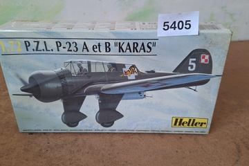 Afbeelding van Heller 1:72 P.Z.L. P-23 A et B “Karas”
