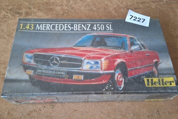 Afbeelding van Heller Mercedes-Benz 450 SL modelbouwdoos 163 (1:43)
