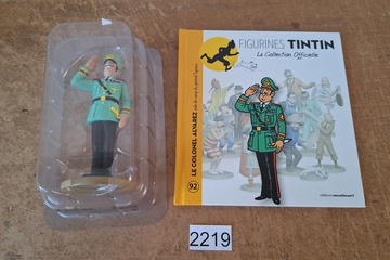 Afbeelding van Figurines Tintin Le Colonel Alvarez